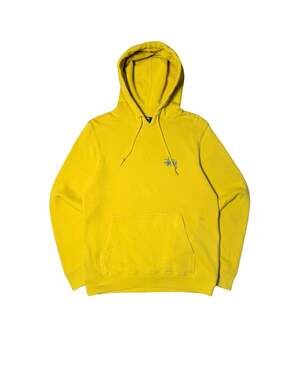 Stussy Basic Yellow Hoodie